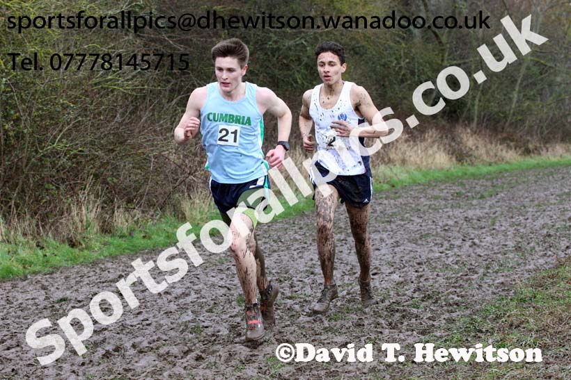 Senior boys Northern Inter Counties Schools Cross Country, Stockton. Photo: David T. Hewitson/Sports for All Pics